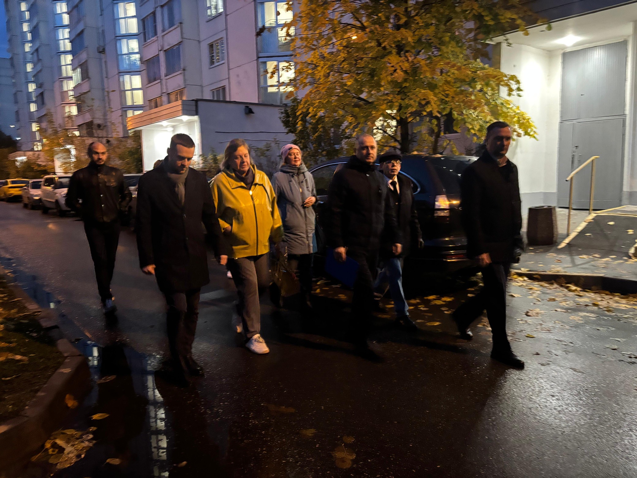 15 октября руководство управы района Матушкино провело обход территории 4 микрорайона
