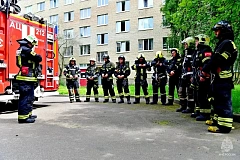 В студенческом городке МИЭТ Зеленограда прошли пожрано-тактические учения