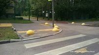 Пешеходная зона вдоль Центрального проспекта и Березовой аллеи -стало