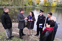 В Матушкино состоялась встреча с Председателем ГКУ г. Москвы «Московский городской совет общественных пунктов охраны порядка»
