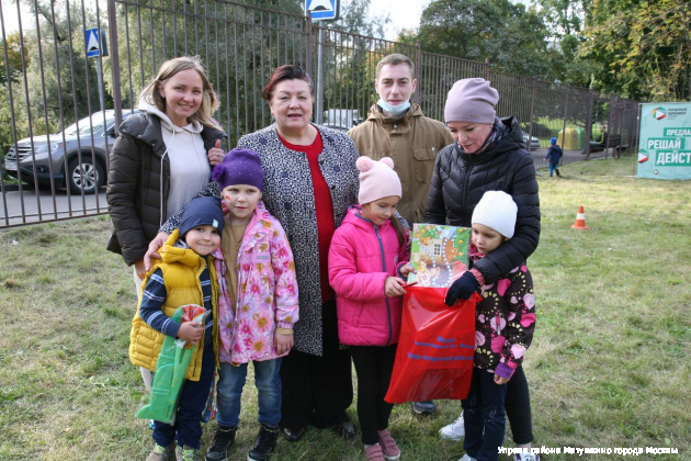 В Матушкино состоялось развлекательное мероприятие для детей «Веселые старты»