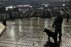 Росгвардия обеспечила безопасность матча Континентальной хоккейной лиги в Москве 
